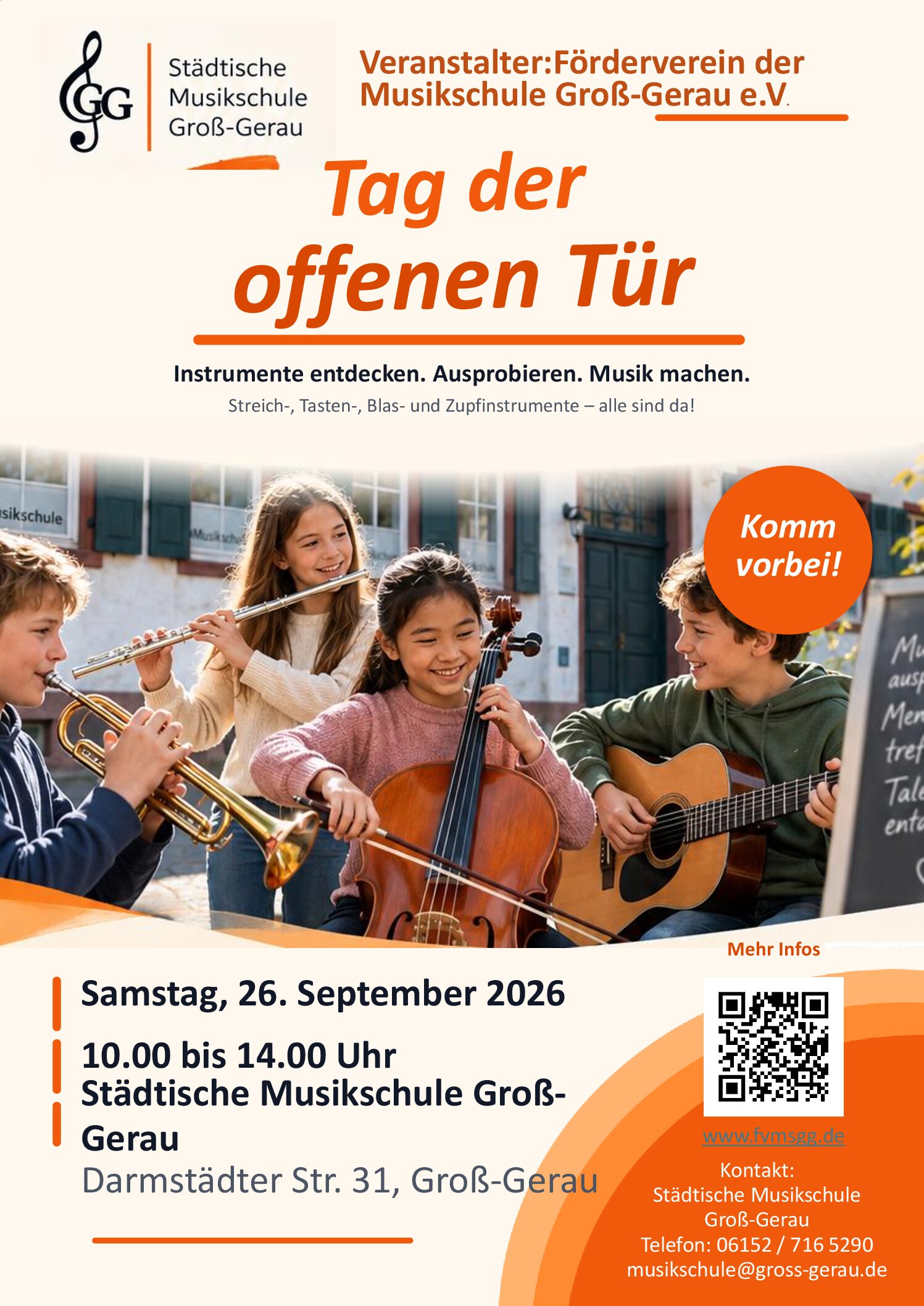 Tag der offenen Tür am 26. September 2026